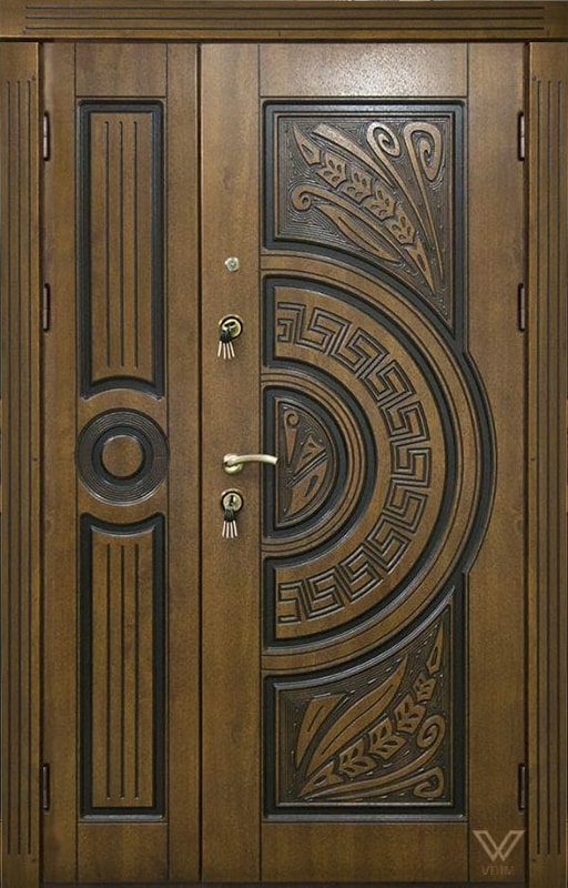 Двери входные, двуполые